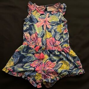 Size 4-5 Lilly Pulitzer cotton romper